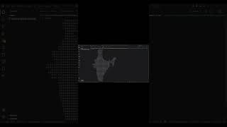 Drawing India with just Python code 🔥 #shorts #coding
