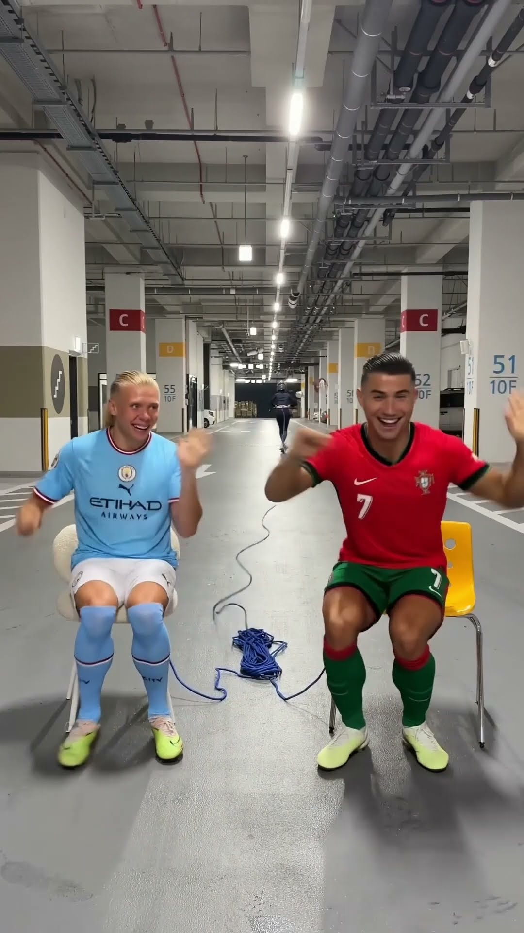 Ronaldo VS Haaland! 😱🔥