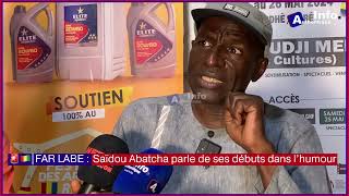 🚨🇬🇳| FAR LABE : Saïdou Abatcha, humoriste français parle de ses débuts dans le monde de l’humour⬇️