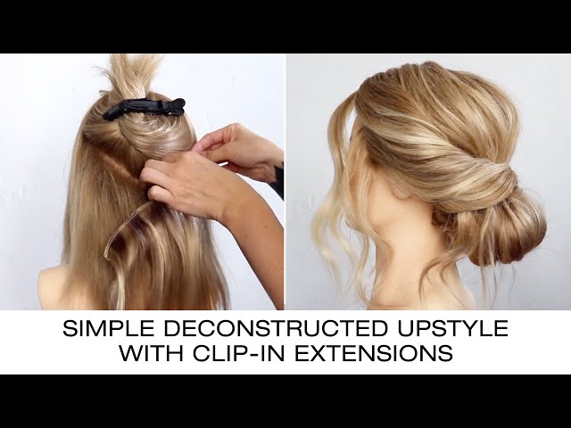Top 4 Simple Hairstyles Using Clip in Hair Extensions - Linda Alfieri Hair  Replacement Center & Full Service Salon
