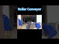 Goods too heavy? Hard to handle? Let the roller conveyor do the work for you!#conveyor #warehouse