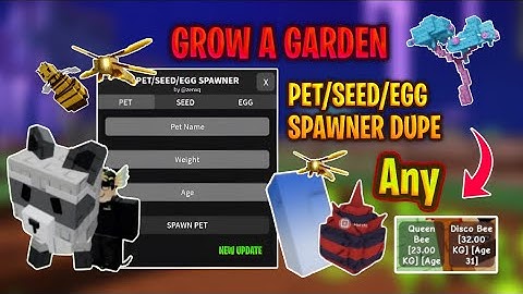[NEW] PET SEED EGG SPAWNER SCRIPT | GROW A GARDEN | NO KEY