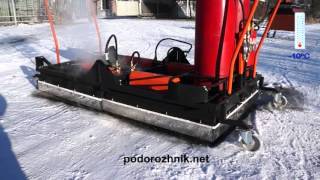 Ремонт асфальта с помощью инфракрасного нагрева | Infrared asphalt repair | TICAB