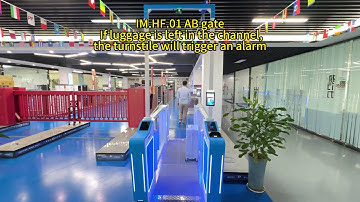 🚪💡 ✨ IM.HF.01 AB Gate – Smart Directional Control. Maximum Security. ✨