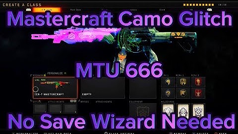 HOW TO DO BO4 MASTERCRAFT CAMO GLITCH IN 2023 ( NO SAVE WIZARD NEEDED)