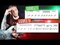 5 Levels Of Rhythm Complexity (easy to INSANE)