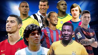 Top 25 best legendary football players of all time.