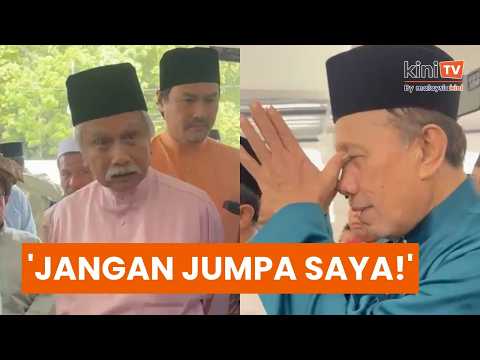 'Go away!' - Tuanku Muhriz murka, tegur keras MB NS depan-depan