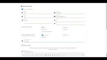 eForm WP Core Integration Demo