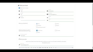 eForm WP Core Integration Demo Profile