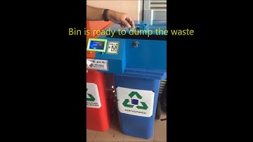 Reverse Vending Machine @ UTHM V2-1 :Auto weight recycle system - Touch Screen