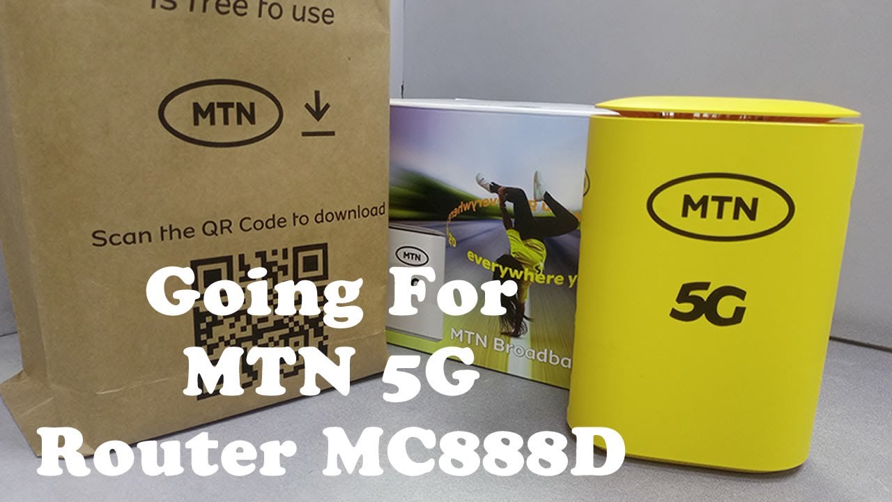 Going For MTN 5G Broadband Router - YouTube