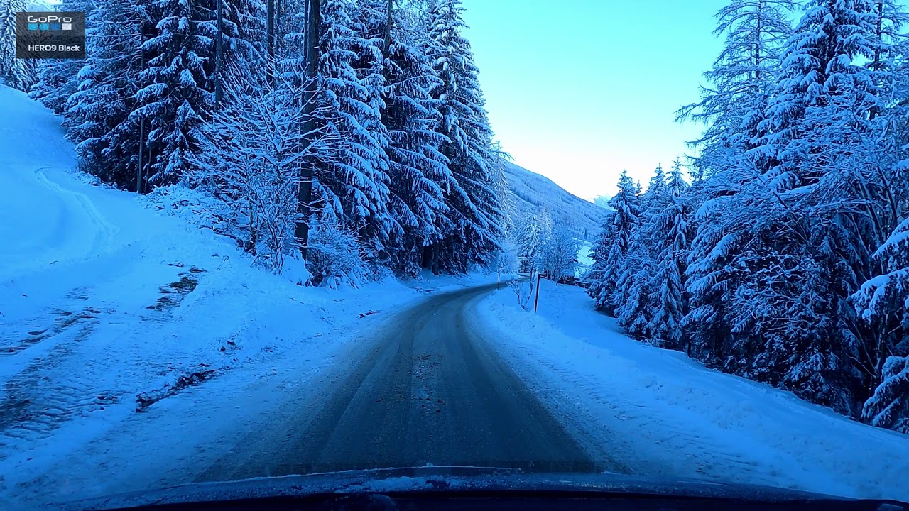 Tirol - Fahrt von Tulferberg nach Tulfes