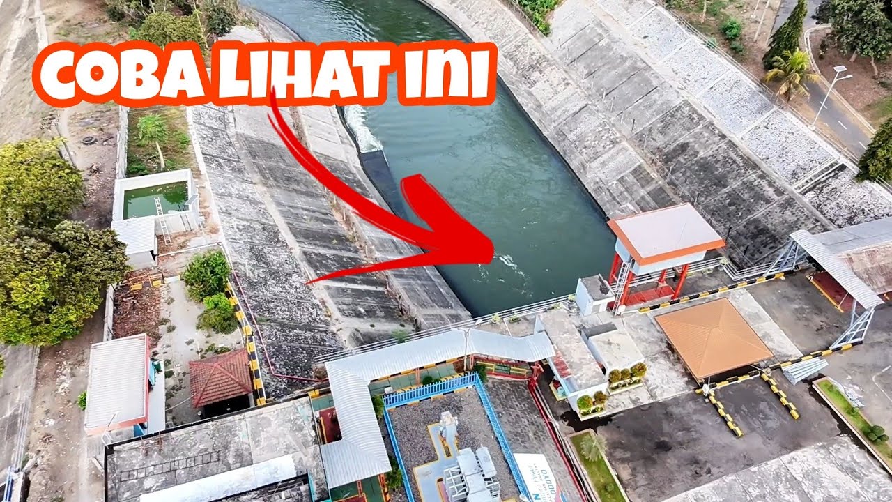 Melihat Lebih Dekat Turbin Bendungan Serut Blitar