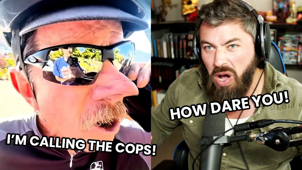 Cops Turn on Crazy Cyclist