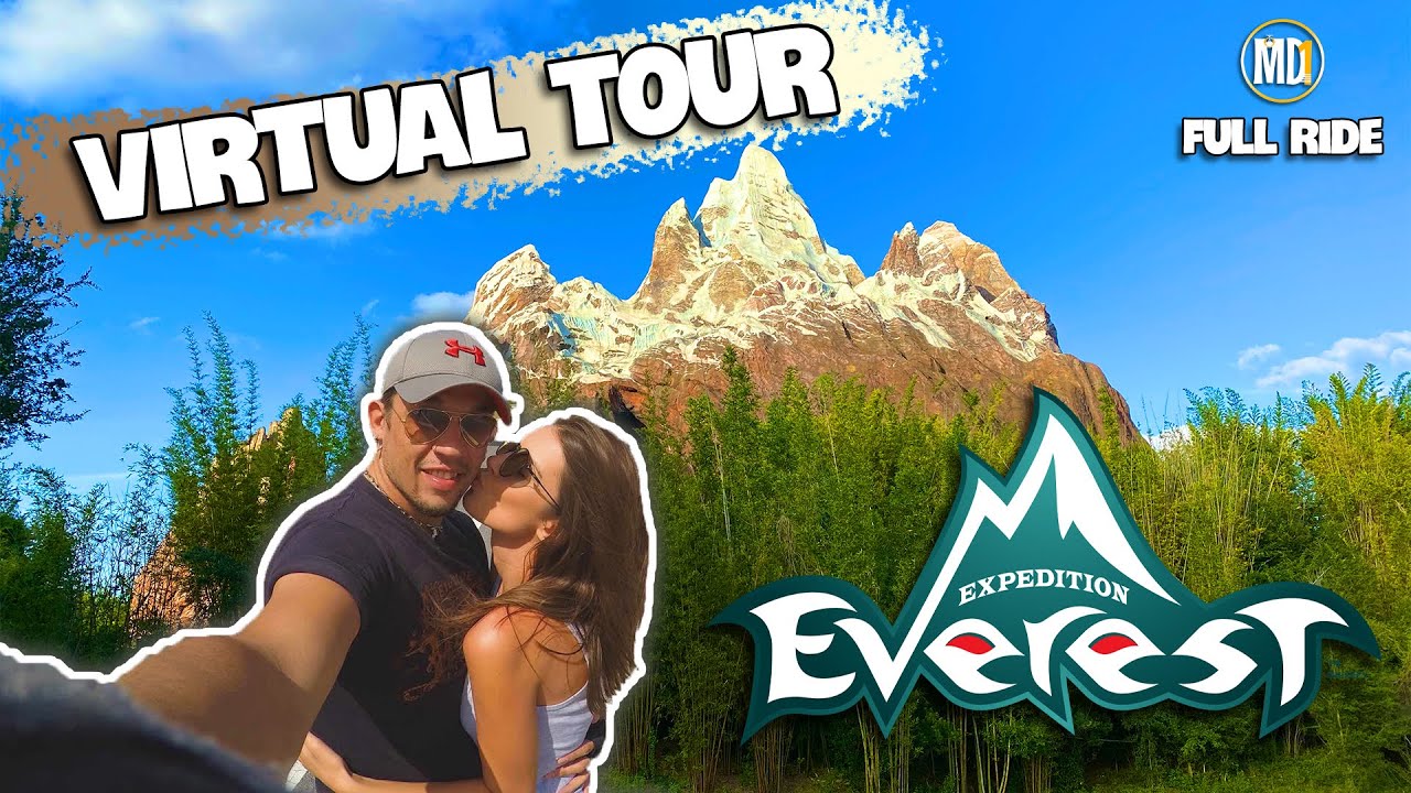 Expedition Everest!! POV de uma das montanhas russas mais radicais da Disney! Full ride!!