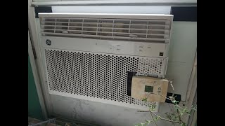 GE/ Haier Window A/C Electronic control not working Error 88 Message easy retrofit to Thermostat