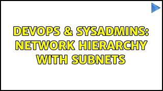 Celebrity DevOps & SysAdmins: Network hierarchy with subnets Profile