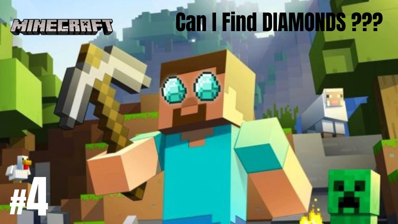 Can I Find DIAMONDS ???? | MINECRAFT GAMEPLAY | #4 #minecraft #video # ...