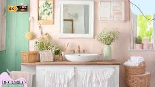 🌸 Shabby Chic Small Space Makeover: Enchanting Lace, Ruffles & Crochet Decor Ideas 🏡✨