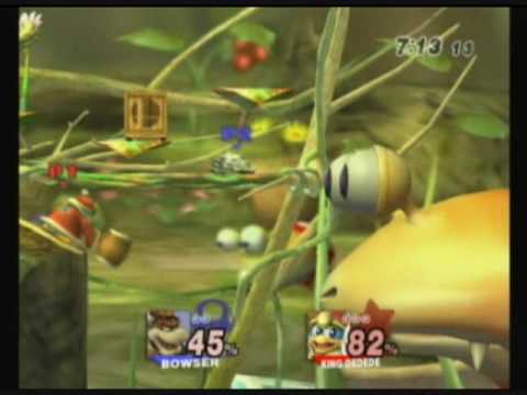 Bulborb laughs at Bowser's Failure