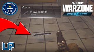 Solo Throwing Knife Only Victory in Warzone! (Modern Warfare Battle Royale 6 kills Full Gameplay)