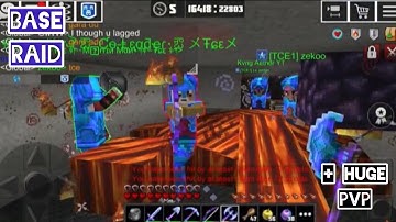 Base Raid + CRAZY Fight vs GHE | Planet Of Cubes