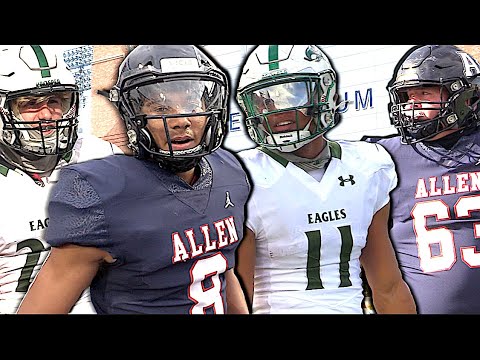 Last Second THRILLER! Undefeated Allen (TX) vs Prosper | 82 Game Win Streak on the Line |Texas HSFB