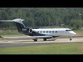 GULFSTREAM G600 N890RW TAXI AND DEPARTURE AT FARNBOROUGH-EGLF UK RUNWAY 6 27-5-2026