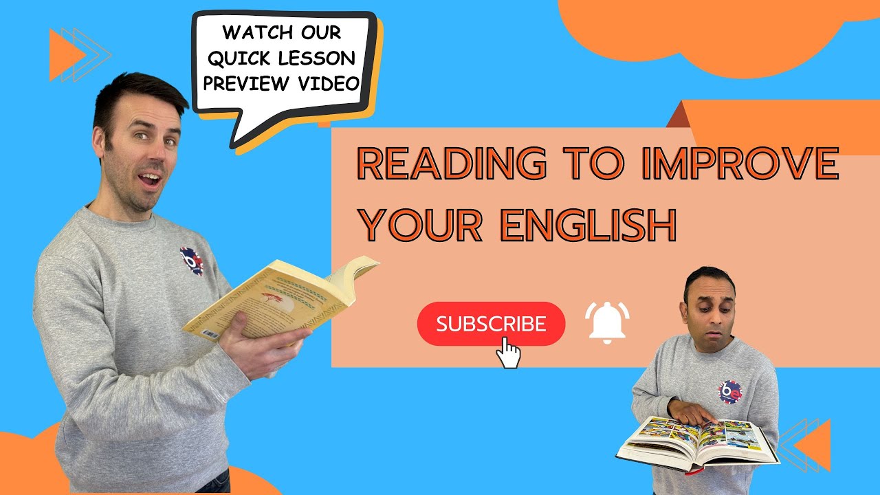 Reading will Improve your English! This is a lesson preview for Brent ...