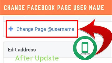 How to create or change Facebook Page Username/URL in Hindi simply