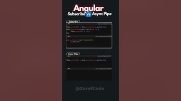 subscribe vs async pipe in Angular