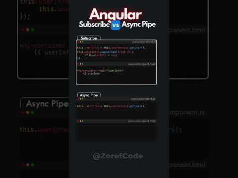 Video: La ce folosește subscribe în angular 6?