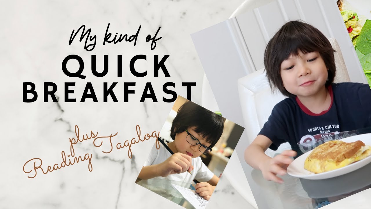 My Simple Breakfast Reading Tagalog YouTube