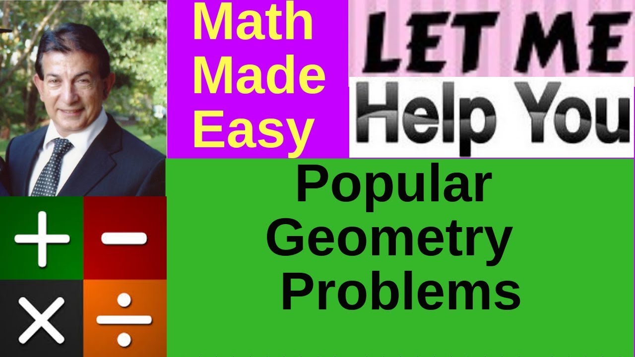 Popular Geometry Problems - YouTube