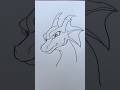 Big Dragon Beautiful Face Drawing Step By Step 