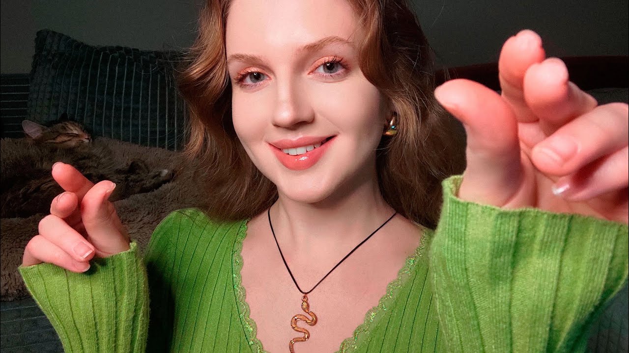 АСМР Щипковый Массаж Лица, Шеи и Плеч. Звуки Рук. 1 Час • ASMR Pinching Massage. Hand Sounds. 1 Hour