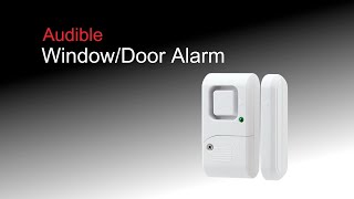 56789: GE-branded Audible Window/Door Alarm Overview