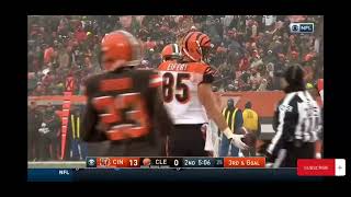 Andy Dalton to Tyler Eifert for a fantastic touchdown!! Way to make a nice catch! Nice touchdown
