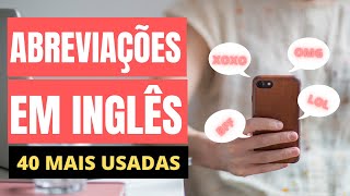 Abreviações Em Inglês Conheça 40 Abreviações Em Inglês