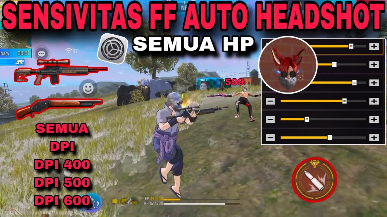 100% HEADSHOT❗SENSITIVITAS HEADSHOT TERBARU SETELAH UPDATE 2026 || WORK ALL DEVICE ⚙️ AUTO HEADSHOT