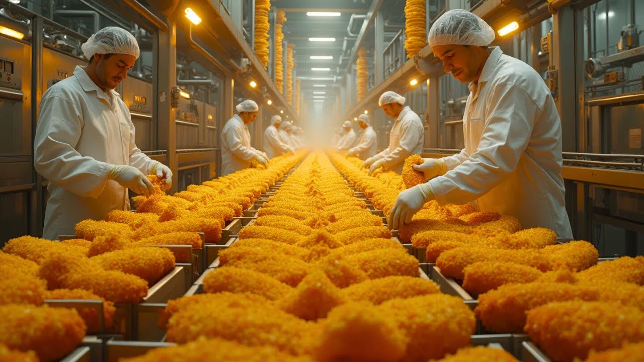 ASÍ se FABRICAN los PALITOS DE PESCADO | Producción EN MASA