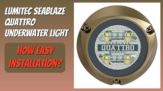 REVIEW (2026): Lumitec SeaBlaze Quattro Underwater Light. Features
