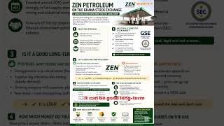 ZEN PETROLEUM ON THE GHANA STOCK EXCHANGE NOW 💸💵😱