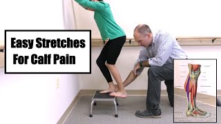 Calf Stretches for Tight Calves - Soleus