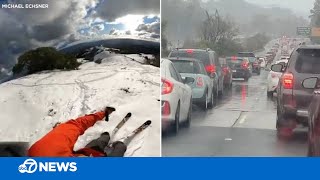 Snow fun or no fun? Bay Area winter weather brings mixed reactions
