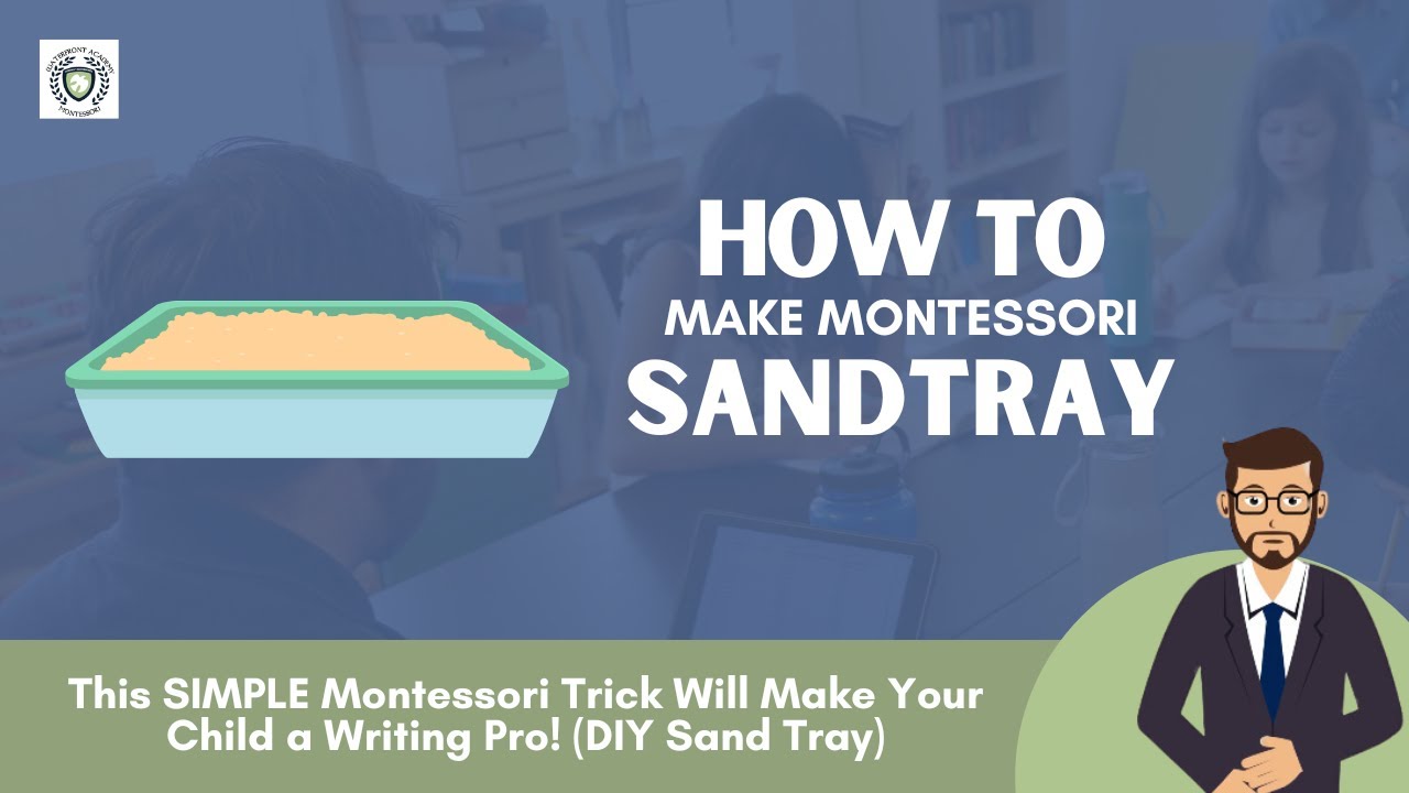 How to Make a Montessori Sand tray