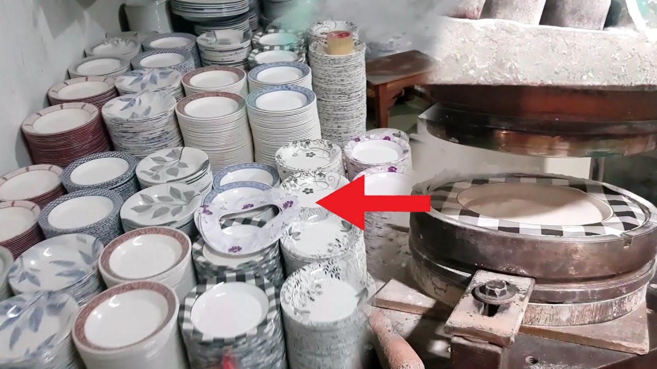 মেলামাইনের থালা যেভাবে তৈরি করা হয়