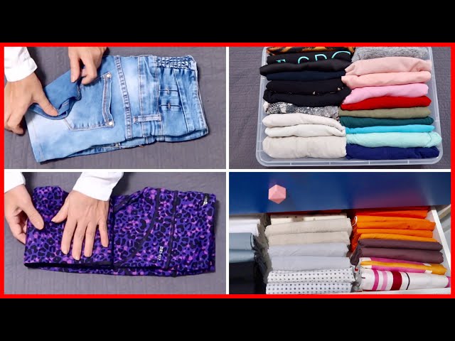 KonMari Folding: How To Fold Clothes Using The KonMari Method 