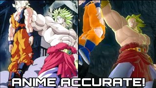 Dragon Ball Raging Blast 2 Broly Full Moveset